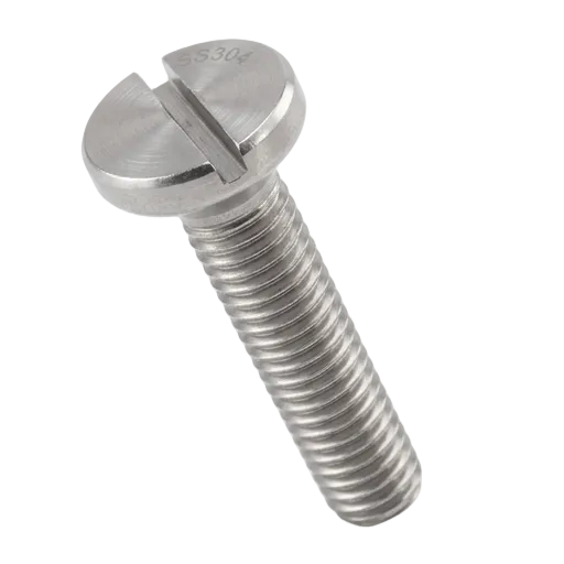 Cheese Head Screw (Slotted) – SS304 - M8 x 40