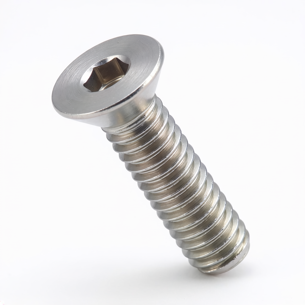 Countersunk Screw (Allen/Hex) – SS304 - M8 x 40