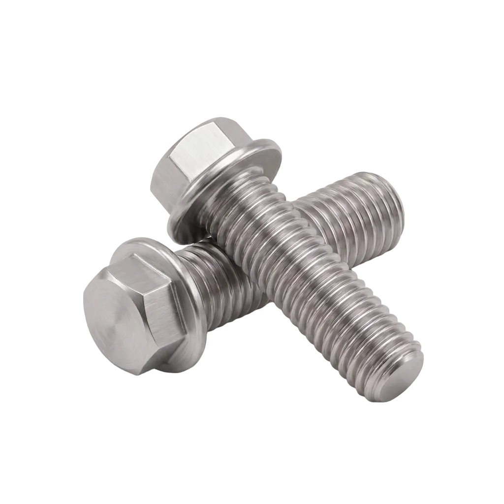 Flanged Hex Bolt – SS304 - M5 x 40